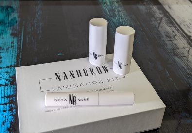 Práctico kit de laminación y lifting de cejas